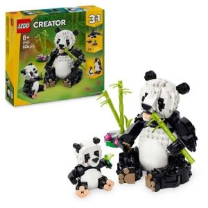 LEGO® Creator 3 v 1 31165 Divoká zvířata: Pandí rodinka