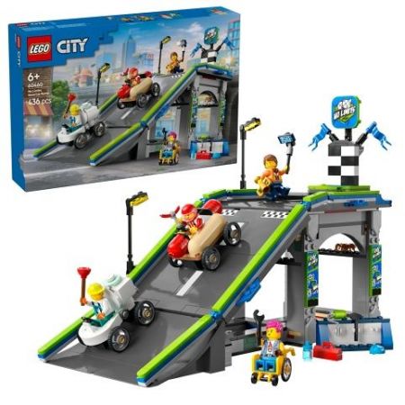 LEGO® City 60460 Tvoje pravidla: Závodní dráha s rampami