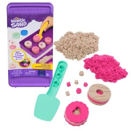 Kinetic sand tvoření koláčků