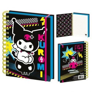 Kuromi kroužkový blok A5 DPL10