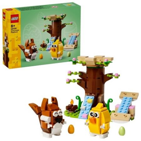 LEGO® Iconic 40709 Jarní hřiště pro zvířátka