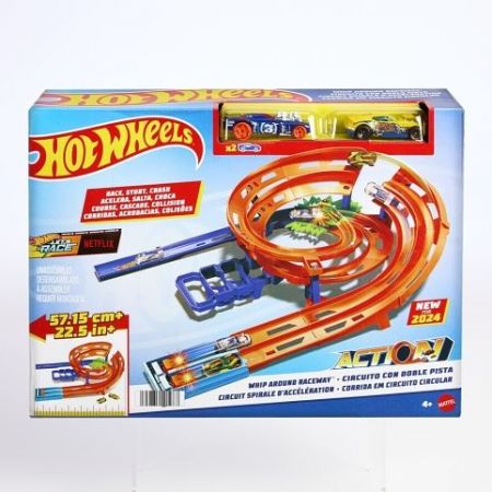 Hot Wheels dráha s extra zatáčkou