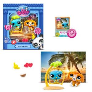 Littlest Pet Shop balení 2 zvířátek Petfluenceři