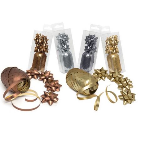 ARGUS SET mašličky se stuhou, mix barev 20200008