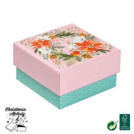 ARGUS Vánoční dárková krabička s hudbou 25511006