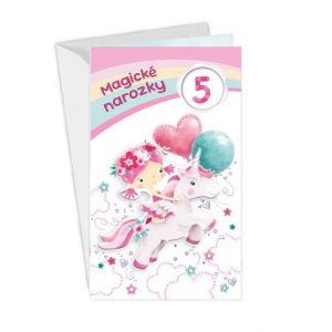 ARGUS Dětské přání k narozeninám s výběrem roku 17-6064c