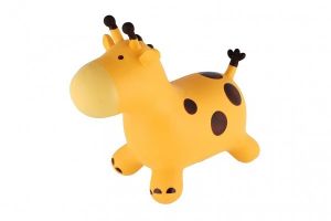 Hopsadlo žirafa skákací gumová 55x40cm v sáčku