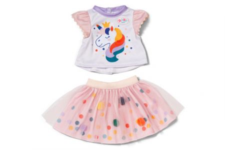BABY born Tutu šatičky jednorožec, 43 cm