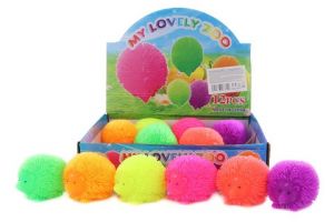 Střapatý ježek svítící 12/bal