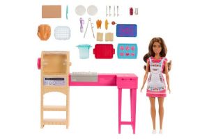 Barbie panenka Teresa a kuchyňka herní set JCT06