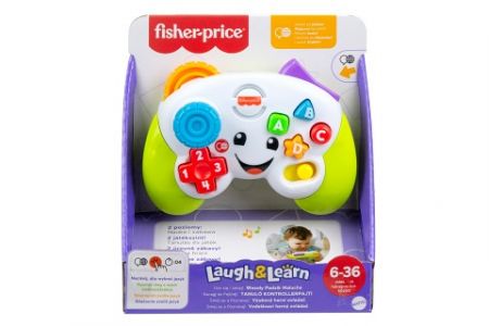 Fisher Price Veselý herní ovladač CZ/SK/ENG/HU/PL JFF9 TV