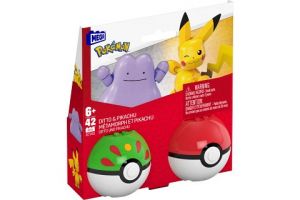 Mega Pokémon Pokéball - Pikachu & Ditto JCT43