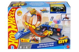 Hot Wheels City Super Policejní stanice JBM71