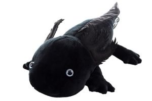 Plyš Axolotl černý 32 cm ECO-FRIENDLY