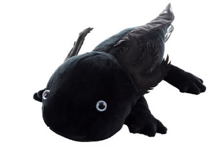 Plyš Axolotl černý 32 cm ECO-FRIENDLY