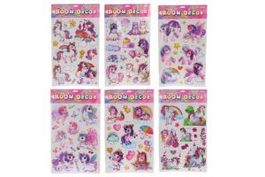 Nástěnná dekorace jednorožci