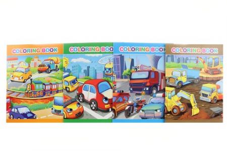 Omalovánky dopravní prostředky