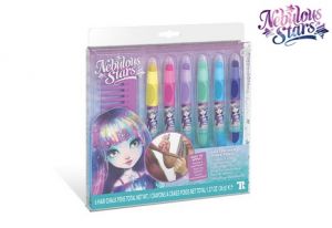 Nebulous Stars Třpytivá pera na vlasy