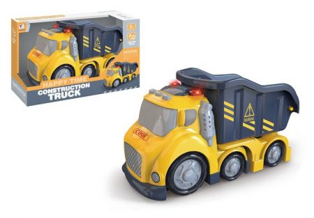 Auto stavební sklápěč s efekty