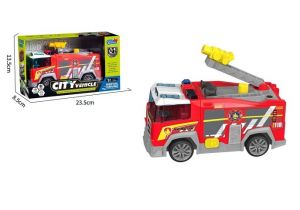 Auto hasičské na setrvačník s efekty