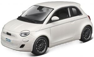 Bburago 1:24 Plus - Fiat 500e (2023) - white