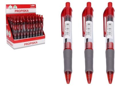 Propiska (červená náplň) 0.7mm