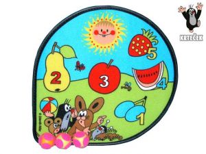 Krteček terč - suchý zip Letní radovánky