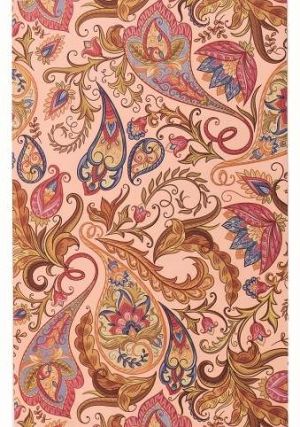 Sáček celofan 16x25 cm PAISLEY růžový