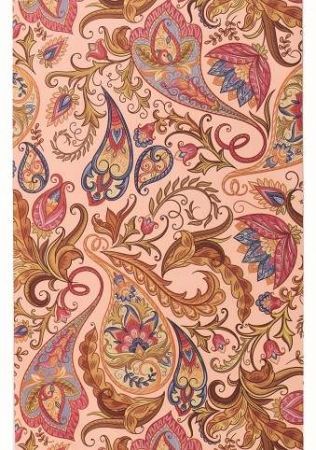 Sáček celofan 16x25 cm PAISLEY růžový