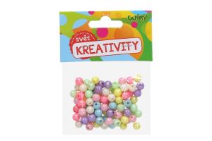 Korálky 20 g barevné