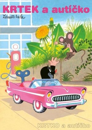 Omalovánka A4 Krtek a autíčko