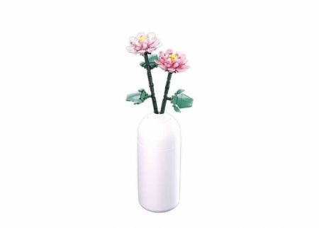 Sluban Flowers M38-B1101-05 Pivoňka ve váze