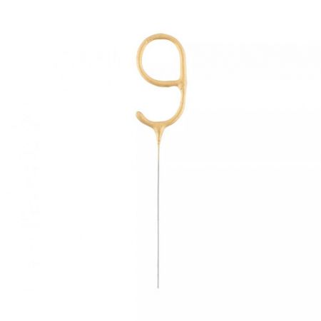 ALBI Prskavka zlatá číslo 9