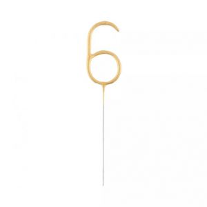 ALBI Prskavka zlatá číslo 6