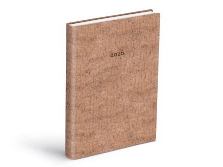 Diář 2026 D801 PU soft cork