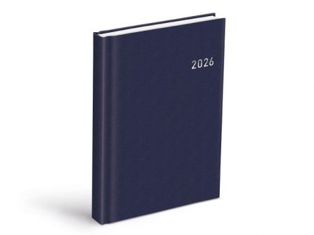 Diář 2026 D801 PVC dark blue