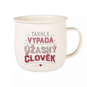 ALBI Outdoorový hrnek - Úžasný člověk