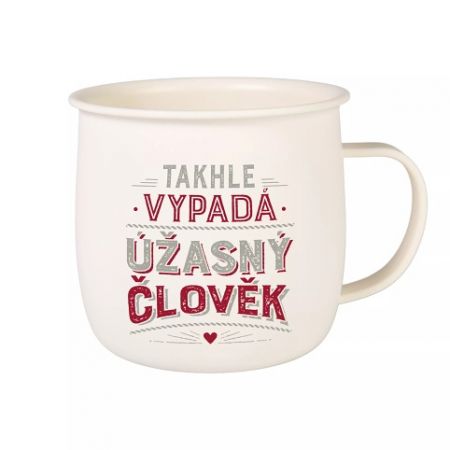 ALBI Outdoorový hrnek - Úžasný člověk