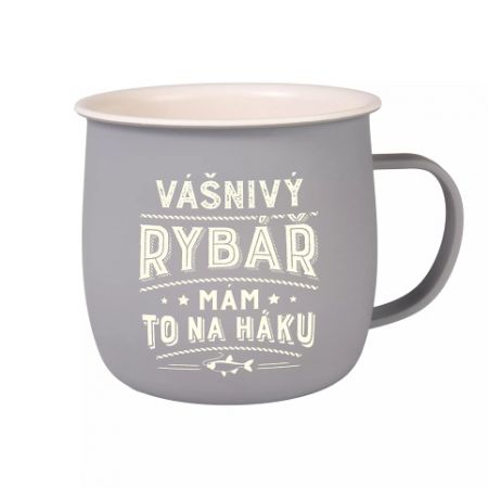 ALBI Outdoorový hrnek - Vášnivý rybář