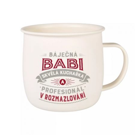 ALBI Outdoorový hrnek - Báječná babi