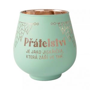 ALBI Zrcadlový svícen - Přátelství