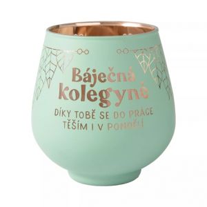 ALBI Zrcadlový svícen - Báječná kolegyně