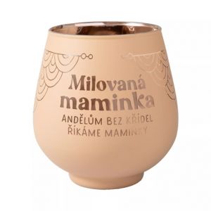 ALBI Zrcadlový svícen - Milovaná maminka