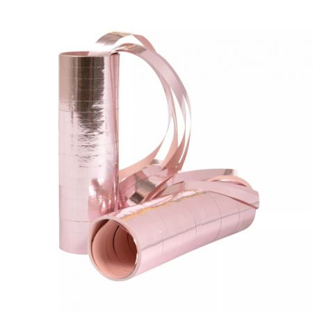 ALBI Serpentýny metalické rose gold 2 ks