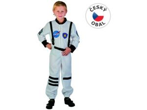 Šaty na karneval - kosmonaut, 120-130 cm