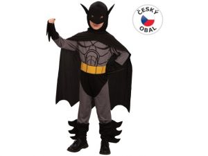 Kostým na karneval - Netopýr, 120-130 cm
