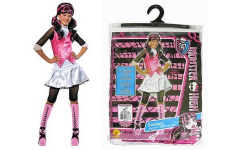 Kostým na karneval- Draculaura (8-10let) vel.L Monster High karnevalový kostým
