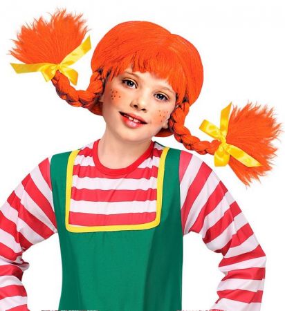 Dětská paruka Pippi