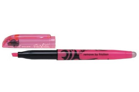 PILOT Zvýrazňovač gumovatelný Frixion LIGHT růžový