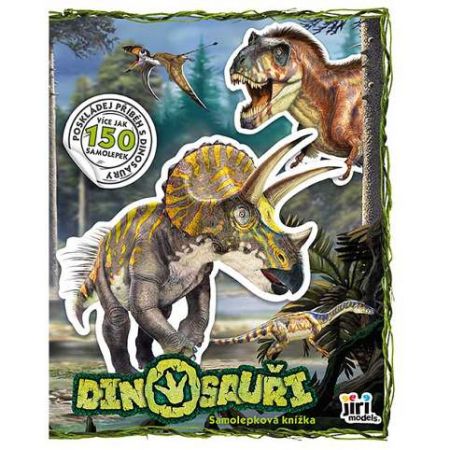 Knížka samolepková Dinosauři